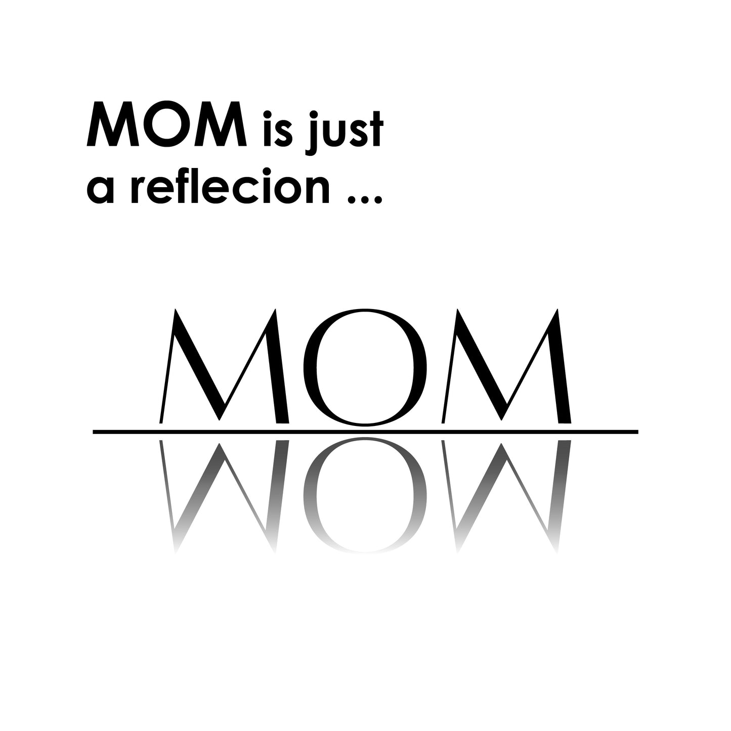 MOM = WOW - Steel Bottle