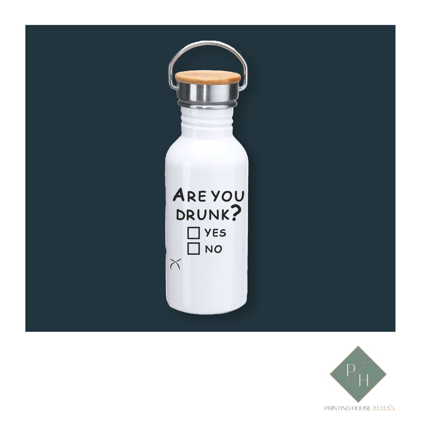 Are You Drunk - Steel Bottle