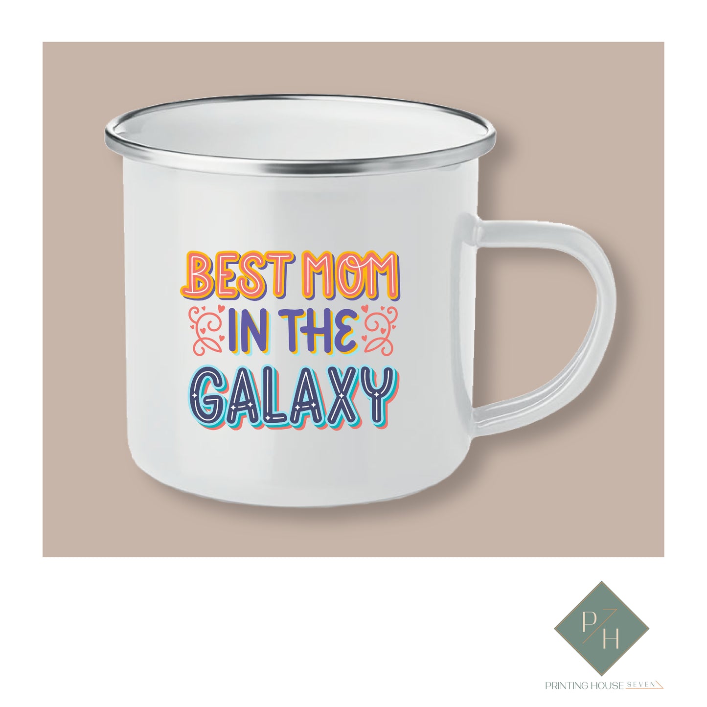 The Best Mother In The World - Enamel Mug