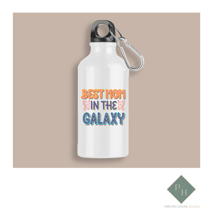 The Best Mother In The World - Bottle With Carabiner