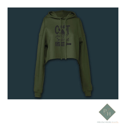 Cat Mother Wine Lover - Short Sweatshirt