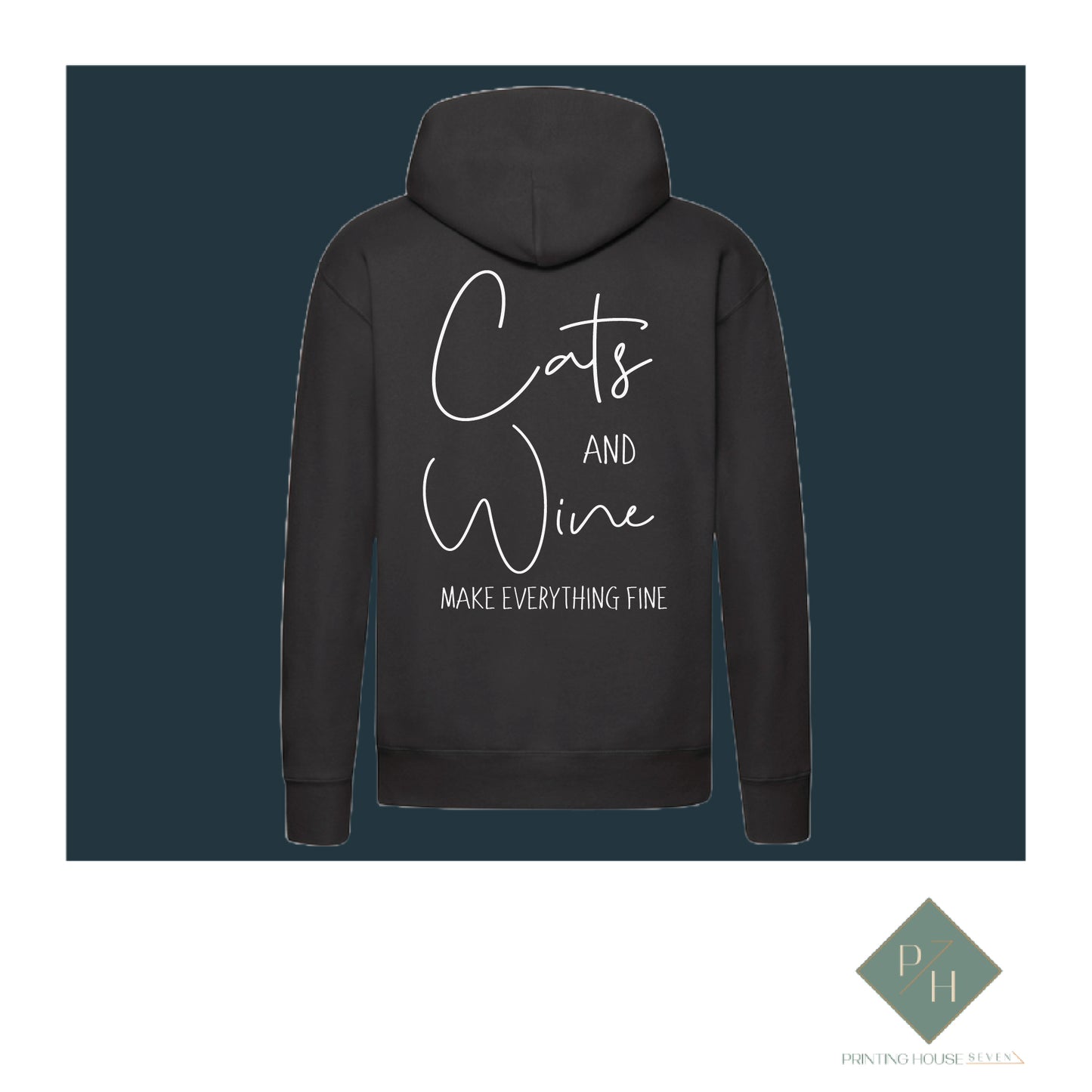 Cats And Wine - Sweatshirt