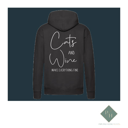 Cats And Wine - Sweatshirt