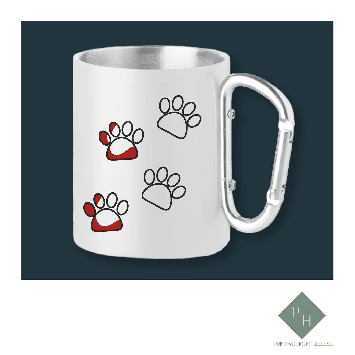 Dogs And Wine - Jug With Carabiner