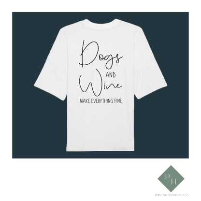 Dogs And Wine - T-Shirt