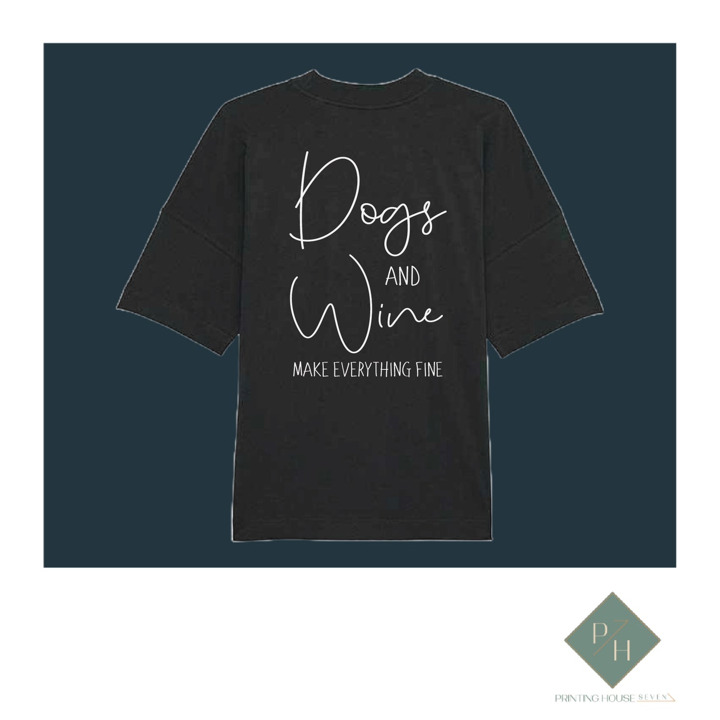 Dogs And Wine - T-Shirt