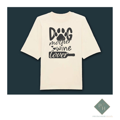 Dog Mother Wine Lover - T-Shirt