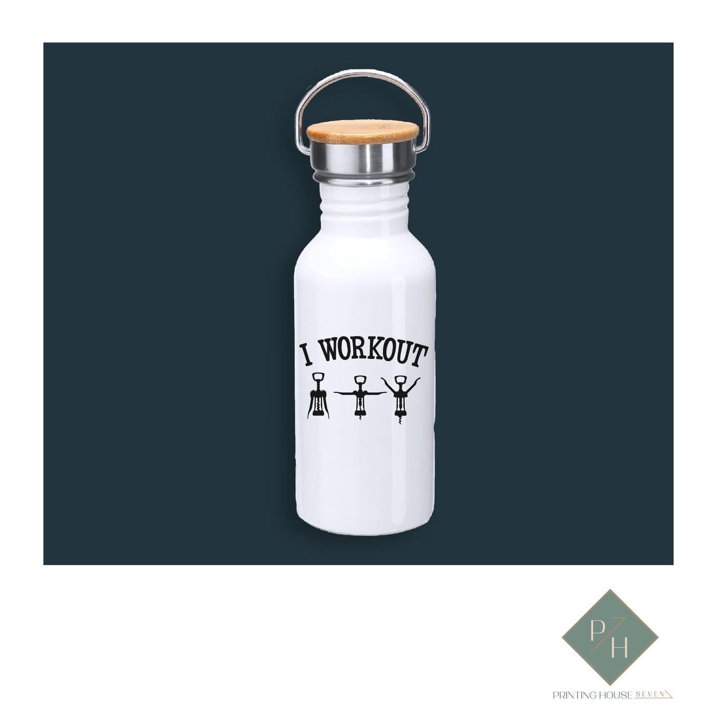 I Workout - Steel Bottle