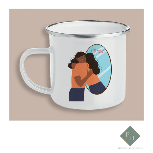 Love Yourself - Enamel Mug