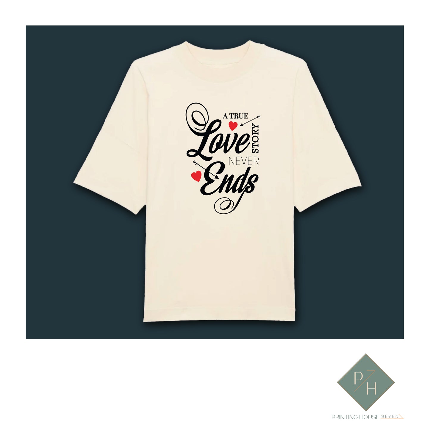 True Love Story Never Ends - T-Shirt