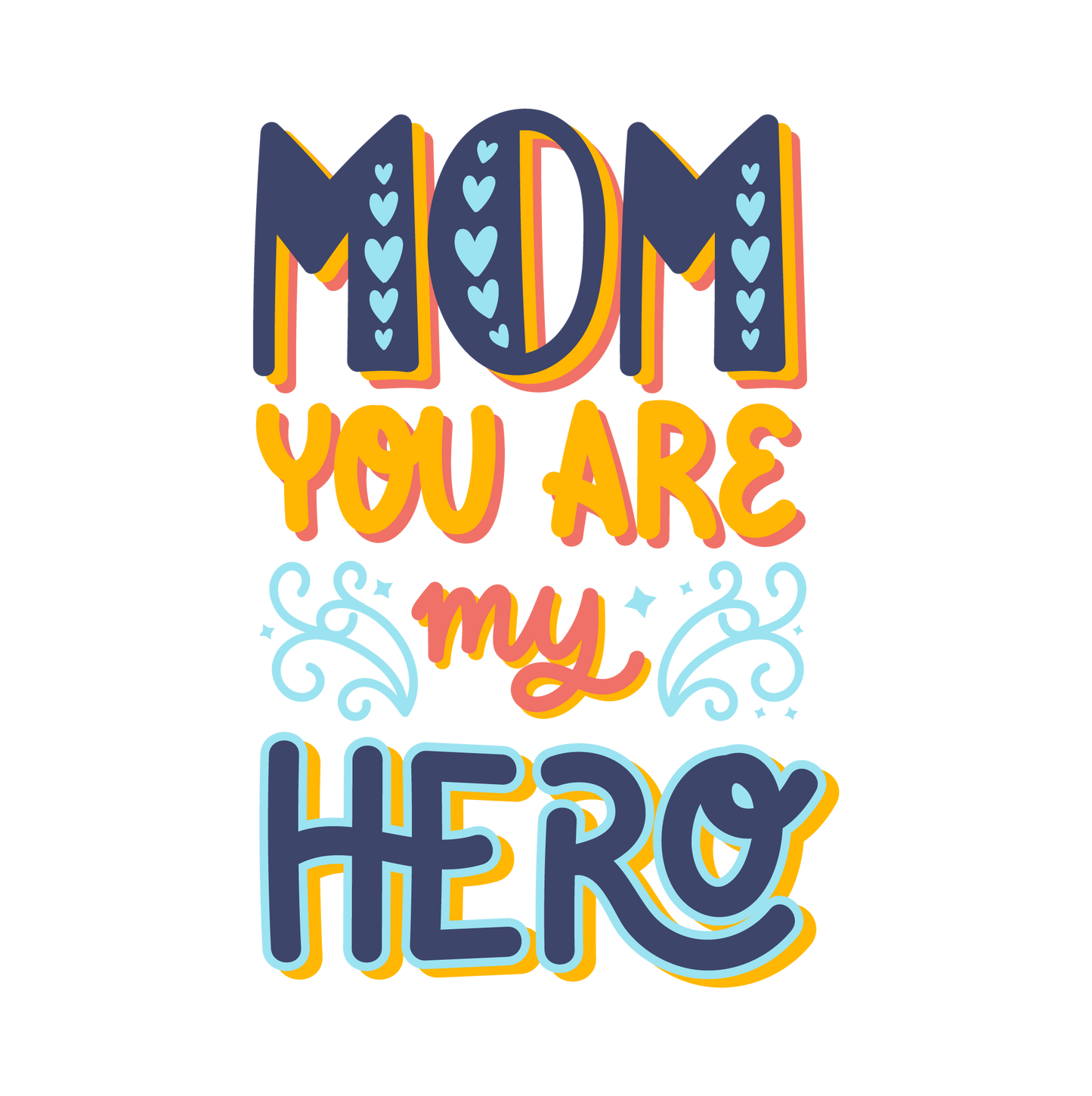 Mom, You Are My Hero - Steel Bottle