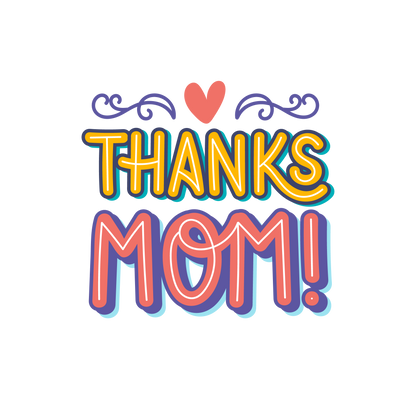 Thank you Mom - Water Bottle with Carabiner