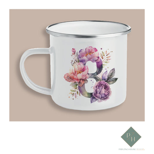 March 8th - Enamel Mug With Personal Wish