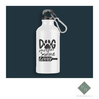 Dog Mother Wine Lover - Bottle With Carabiner