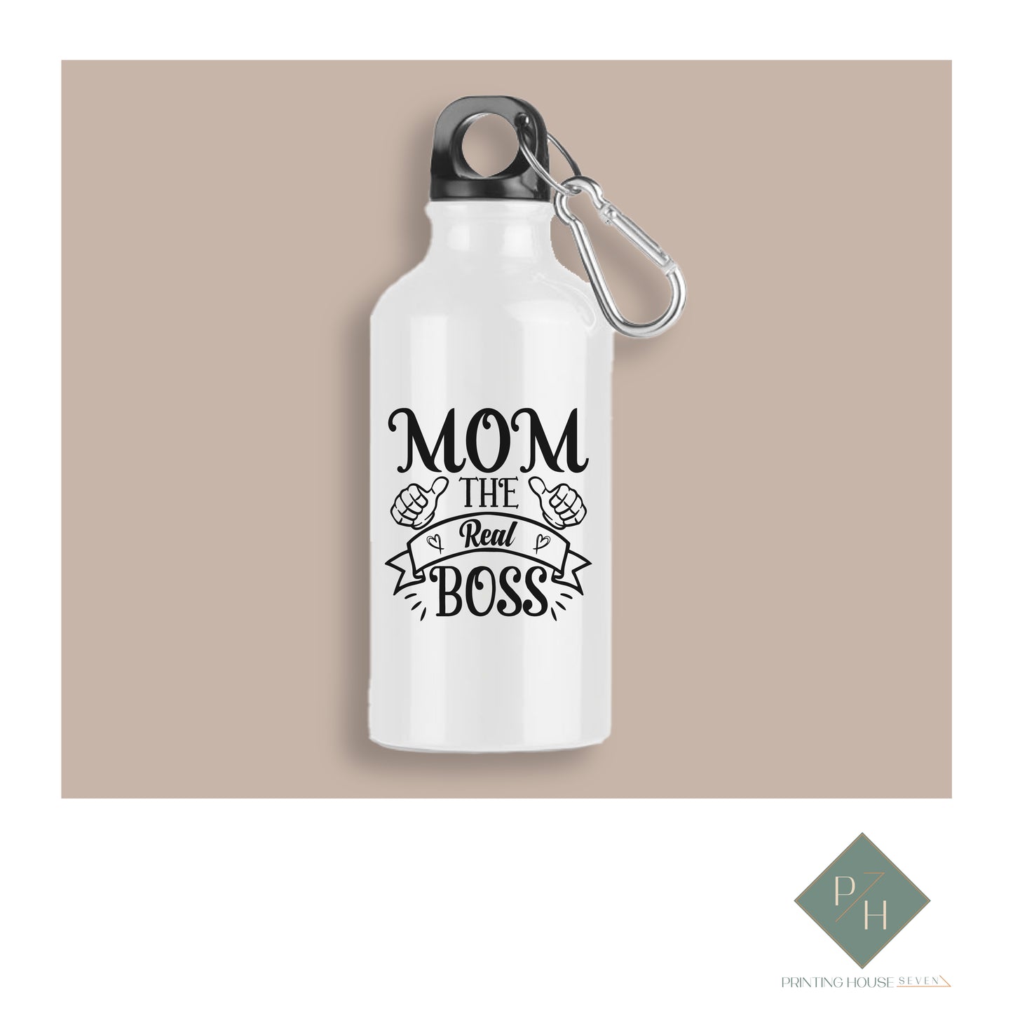 Real Boss - Bottle With Carabiner