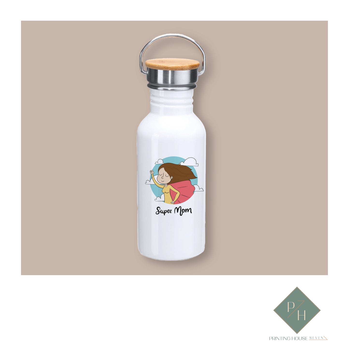 Super Mom - Steel Bottle