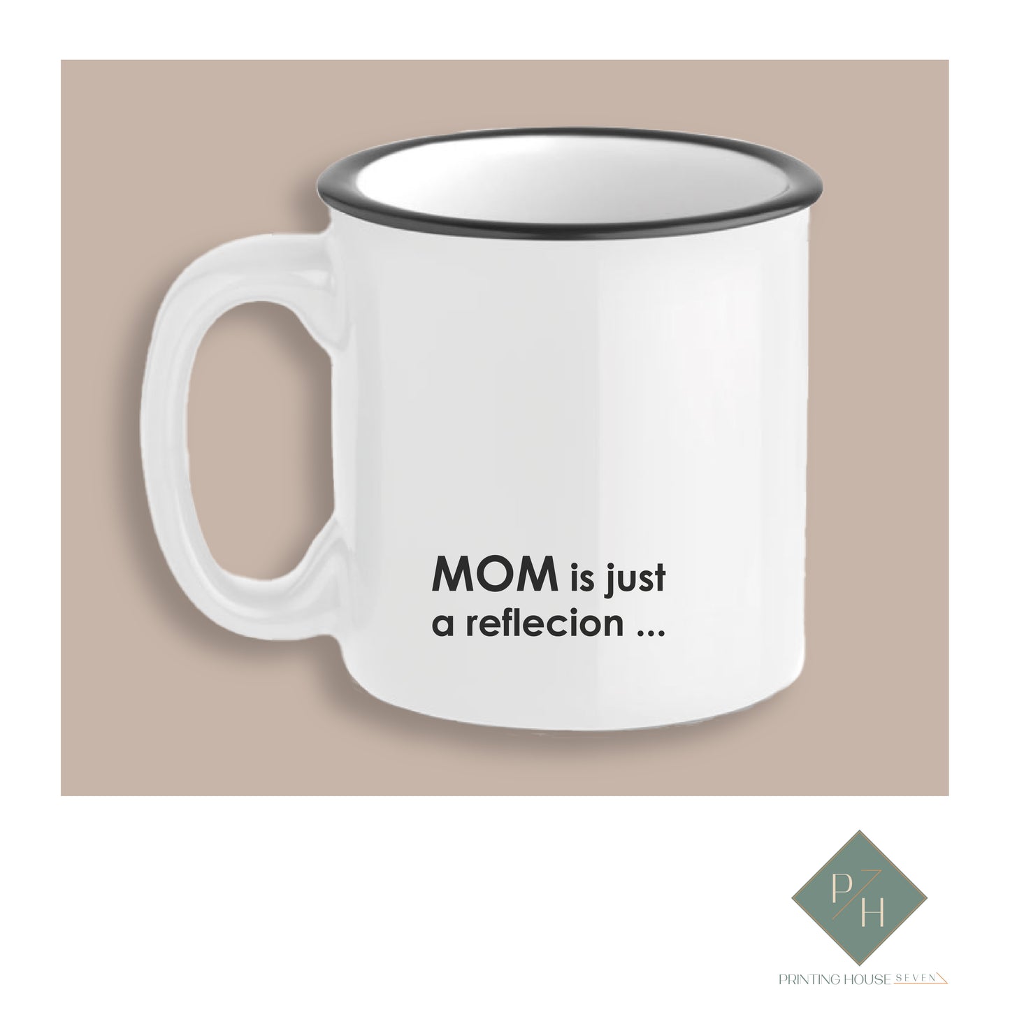 MOM = WOW - Ceramic Mug