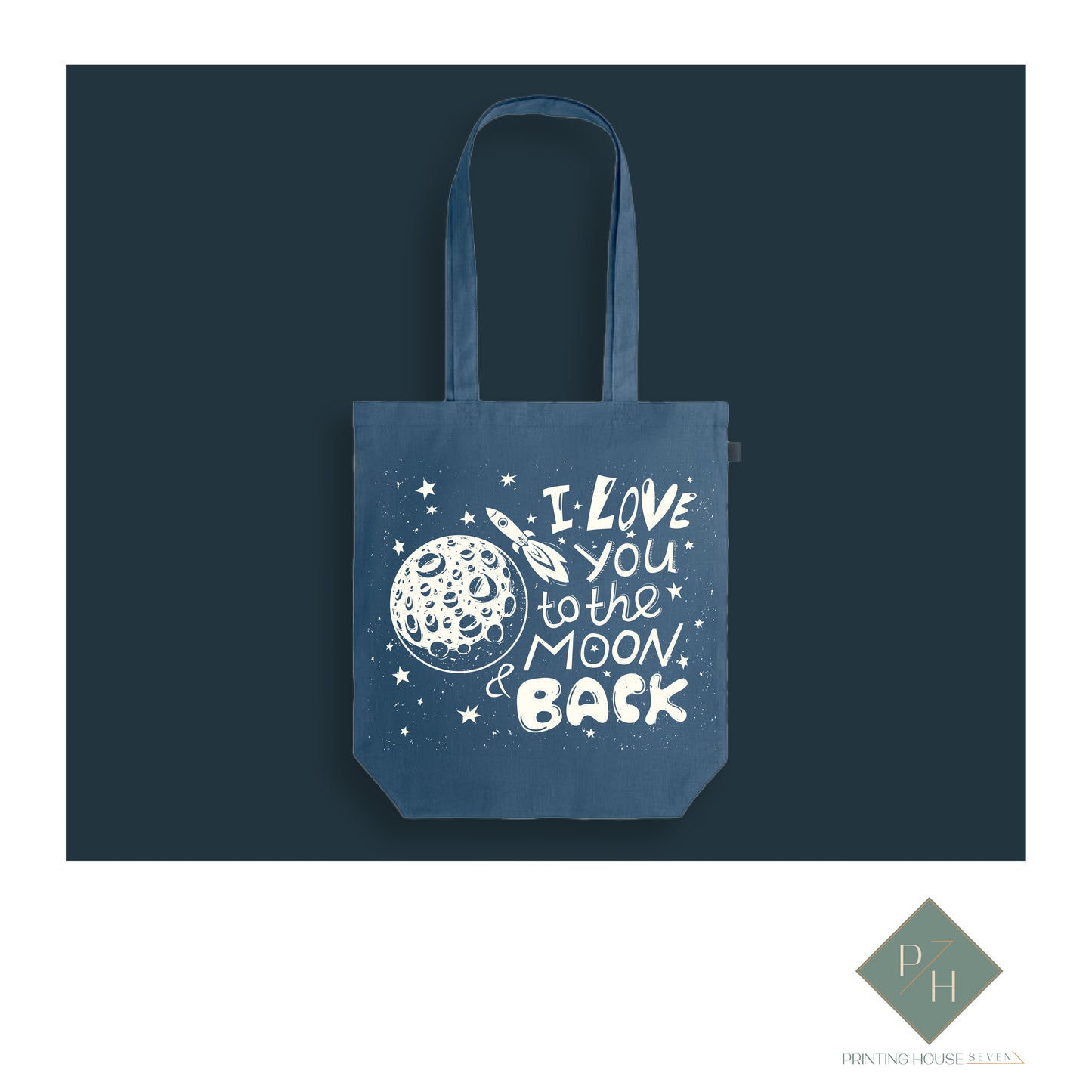 I Love You To The Moon And Back - Bag