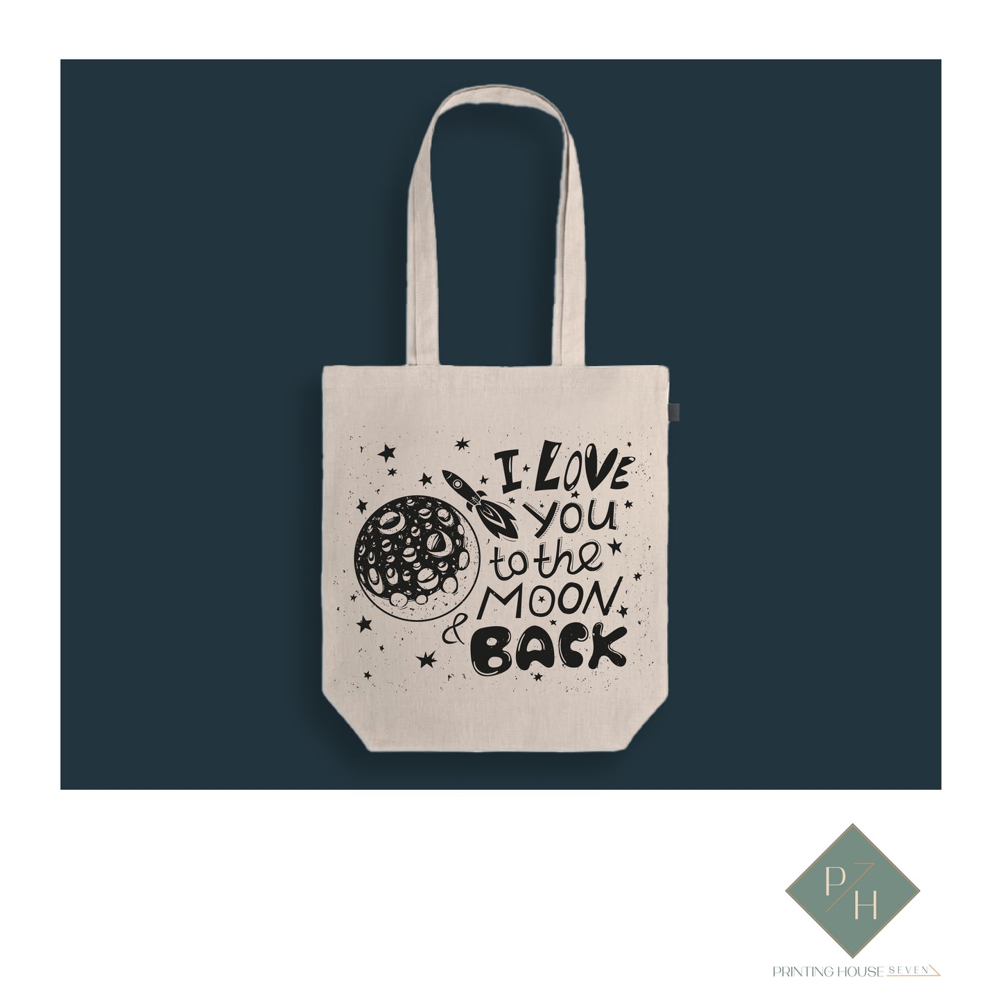 I Love You To The Moon And Back - Bag