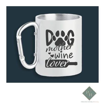 Dog Mother Wine Lover - Carabiner Carafe