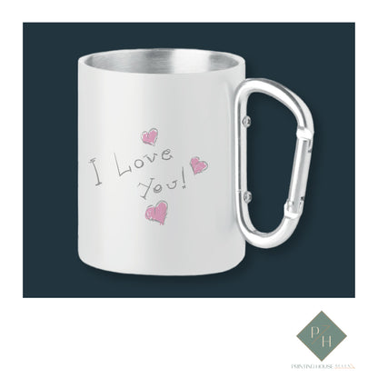 I Love You - Can With Carabiner