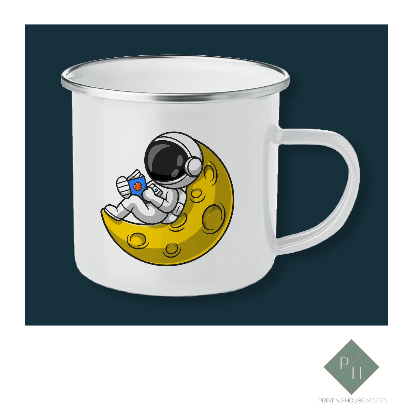 Astronaut - Enameled Mug