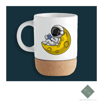 Astronaut Cork Bottom Mug