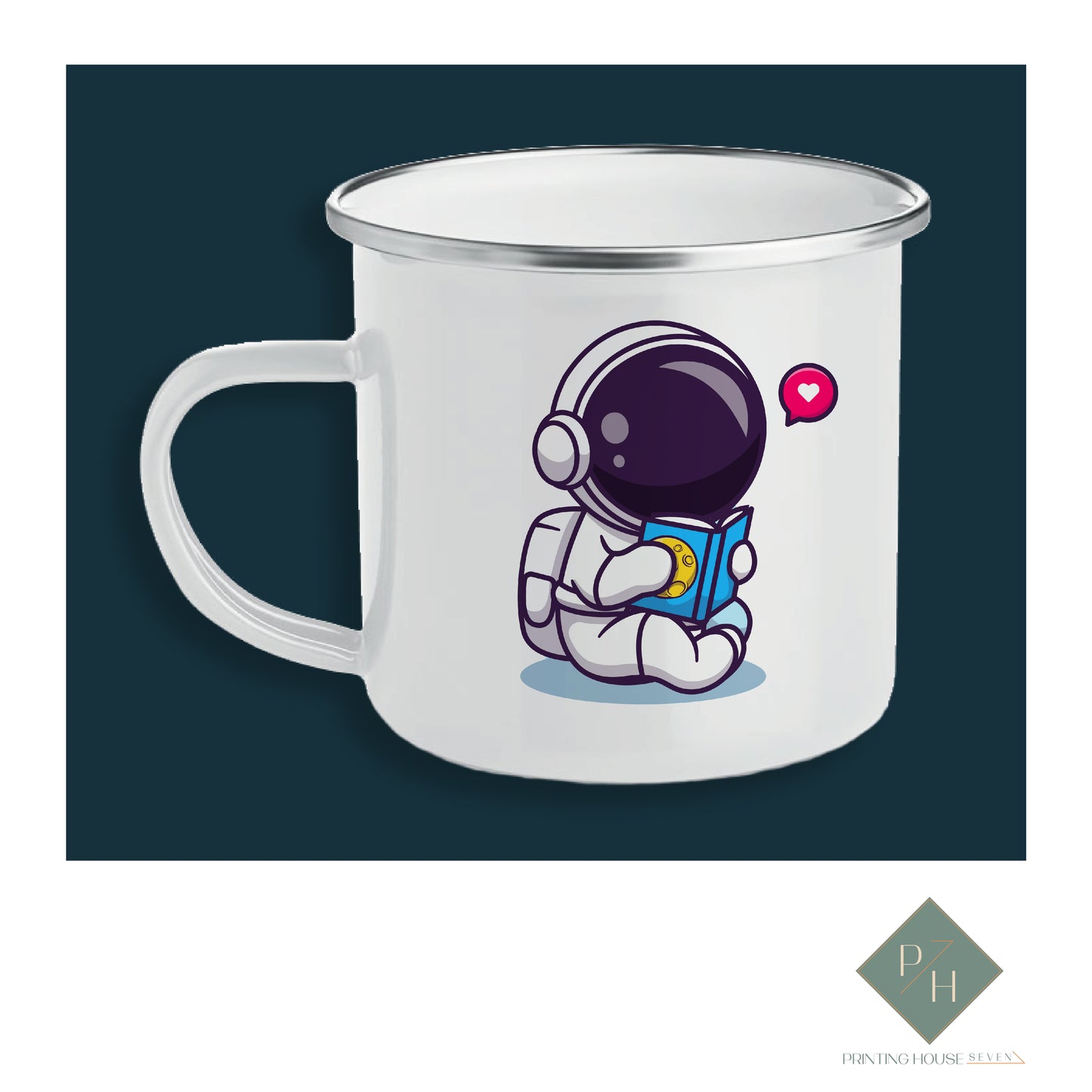 Astronaut - Enameled Mug