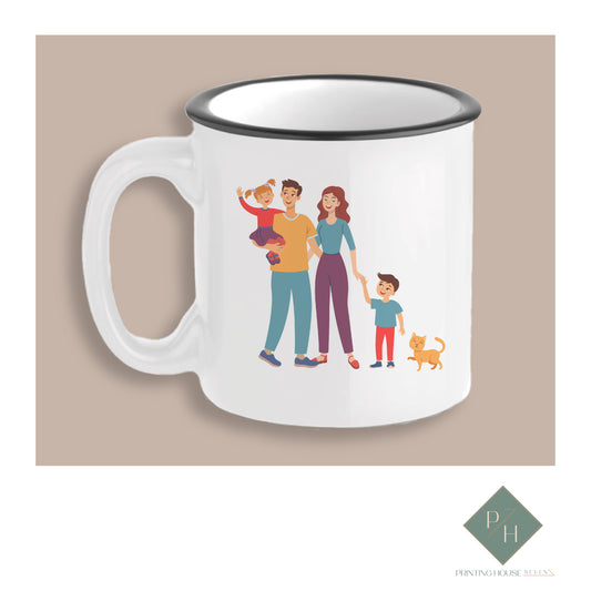 Family - Ceramic Jug