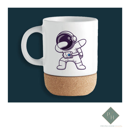 Astronaut Cork Bottom Mug