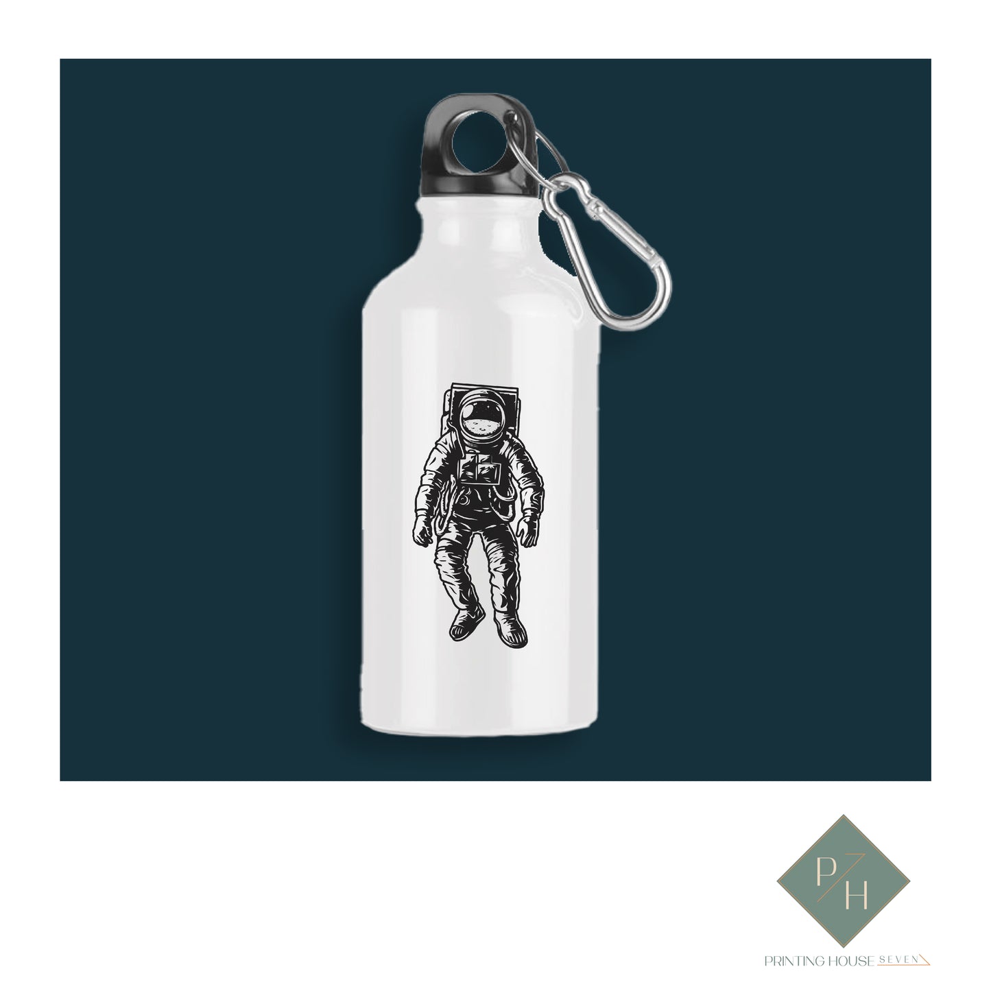 Astronaut - Bottle With Carabiner