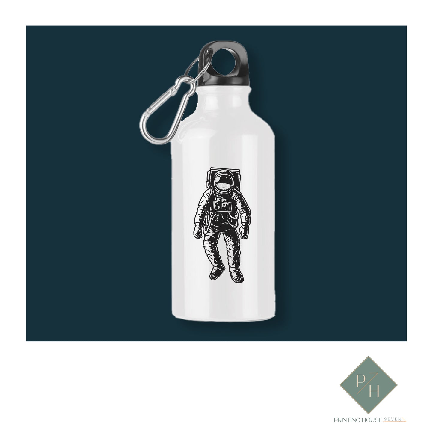 Astronaut - Bottle With Carabiner