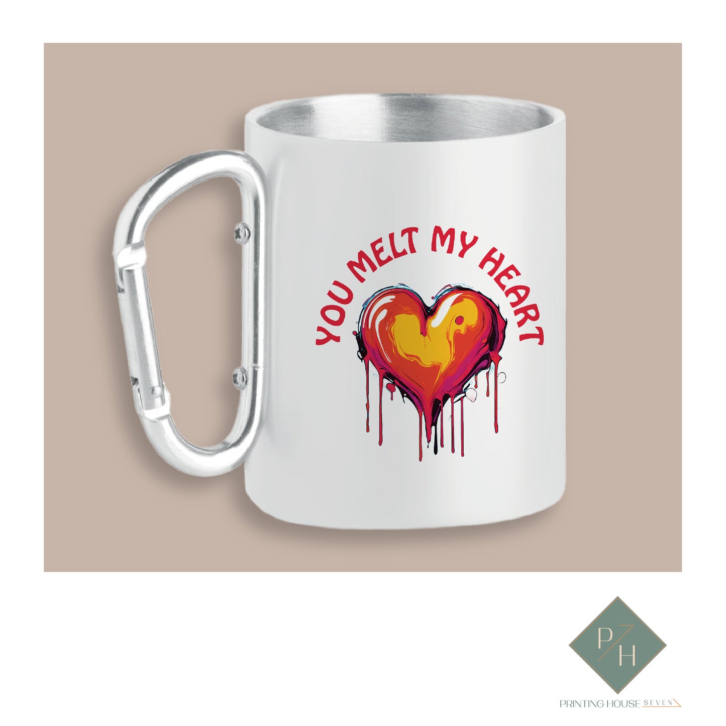 You Melt My Heart - Can With Carabiner