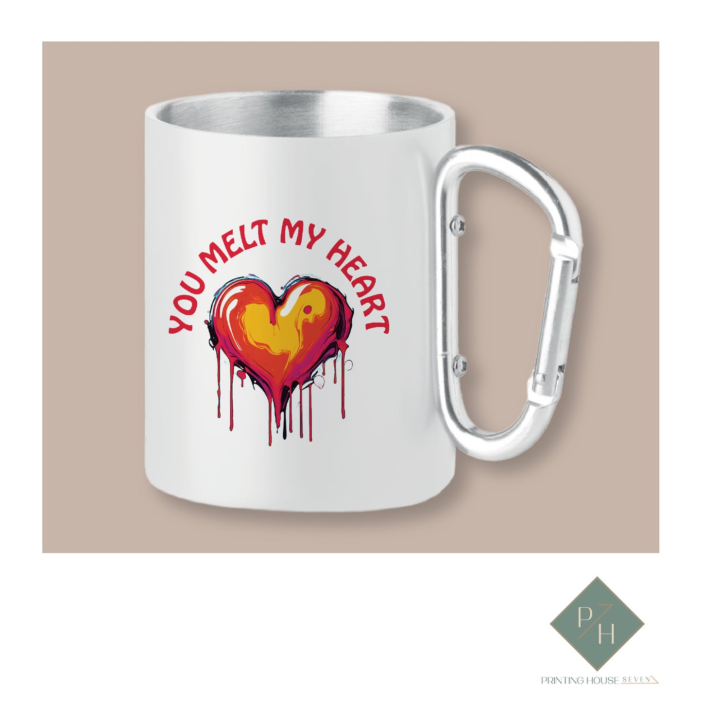 You Melt My Heart - Can With Carabiner