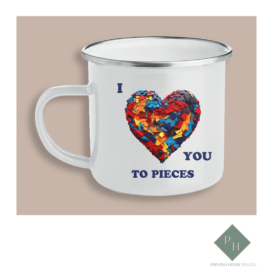 I Love Every Part Of You - Enamel Mug