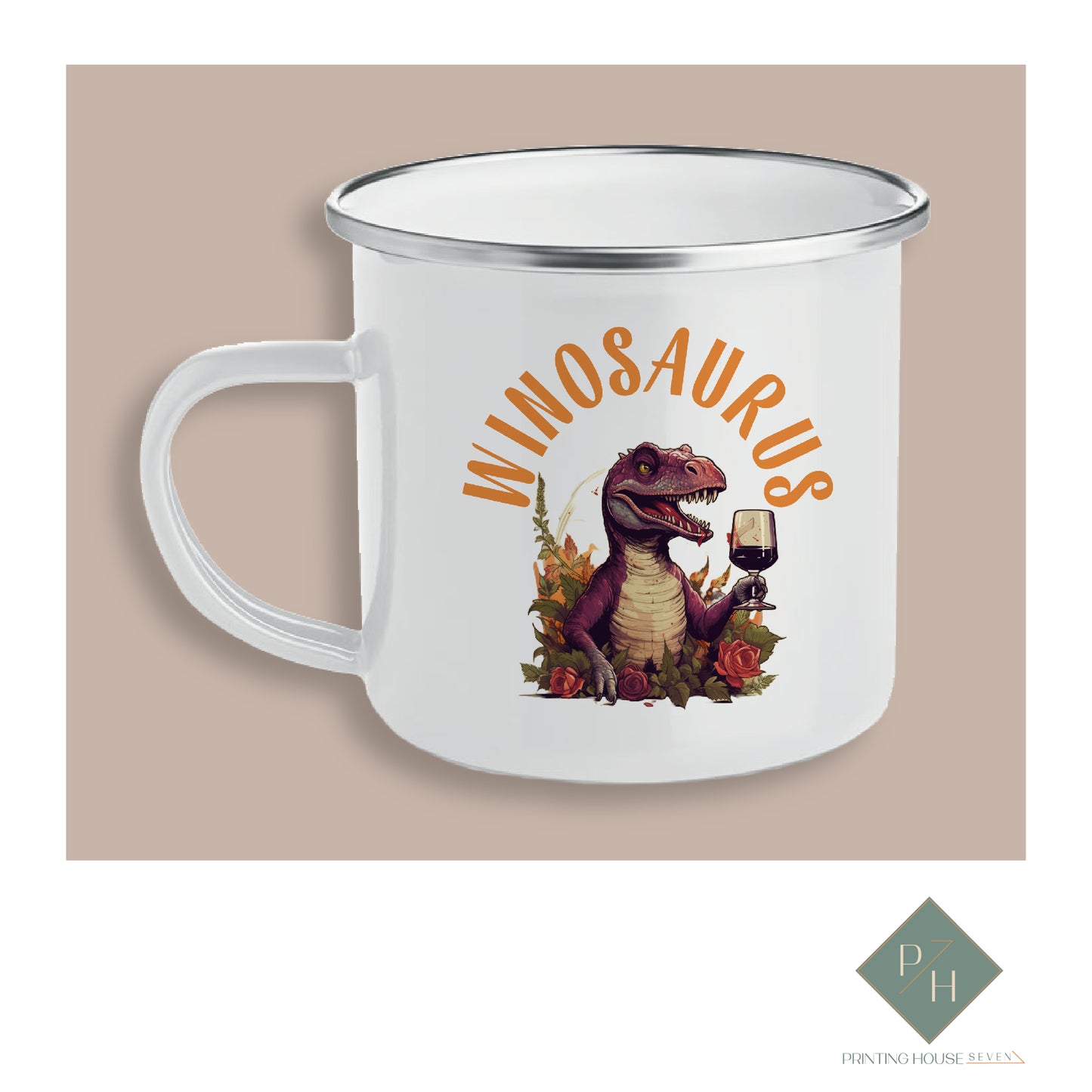 Vinosaurus - Enameled Jug