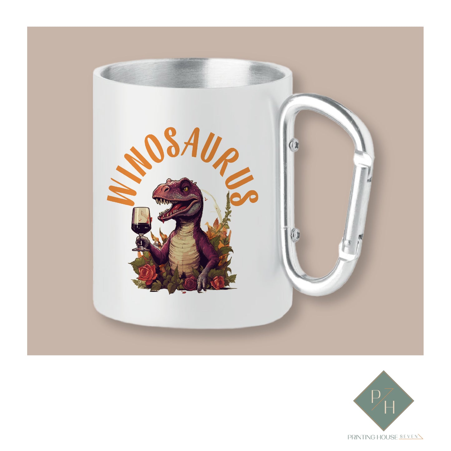 Vinosaurus - Canister With Carabiner