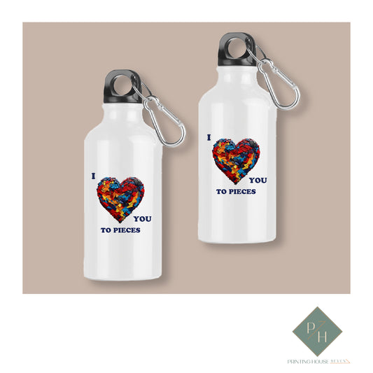 I Love Every Part Of You - Bottles With Carabiner For Two