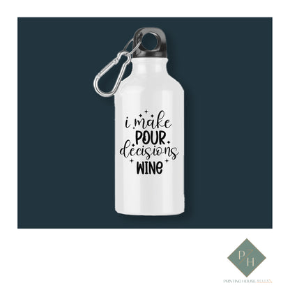 Pour Wine - Bottle With Carabiner