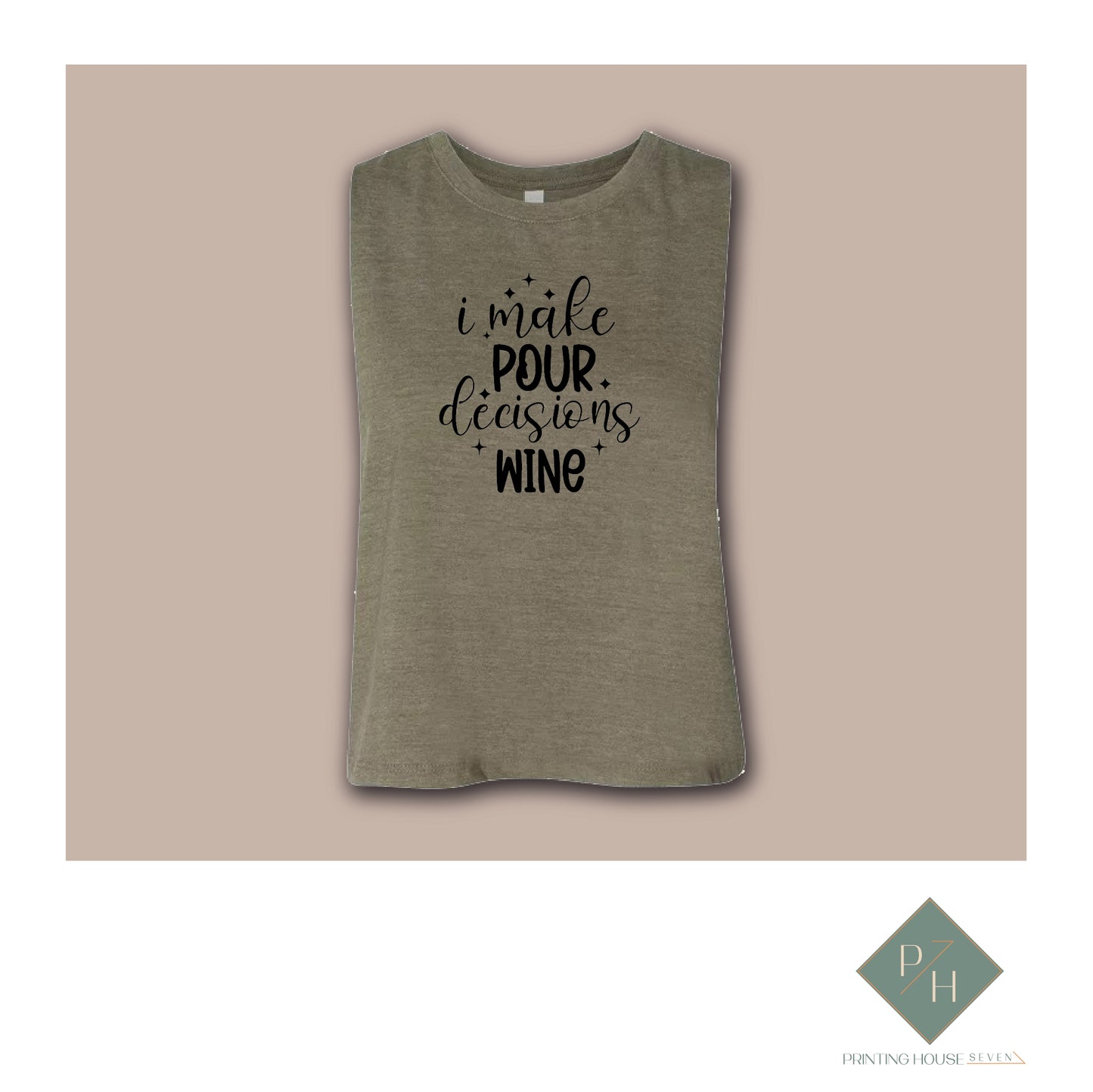 Pour Wine - Tank Top