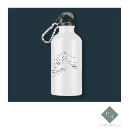 Bottle With Carabiner With Your Names