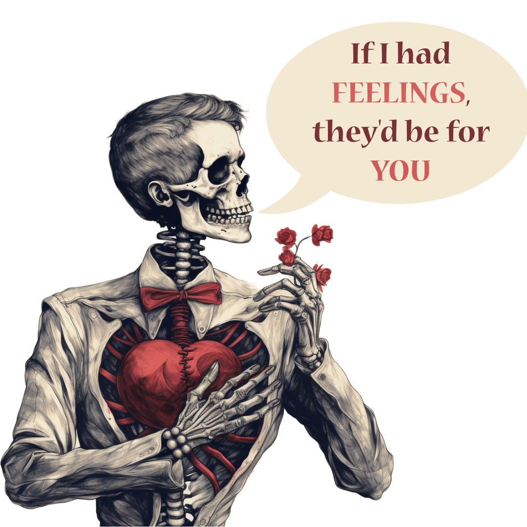 Skeleton Love Story - Суитшърт