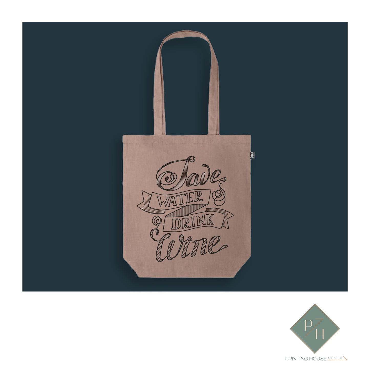 Save Water, Drink Wine - Bag