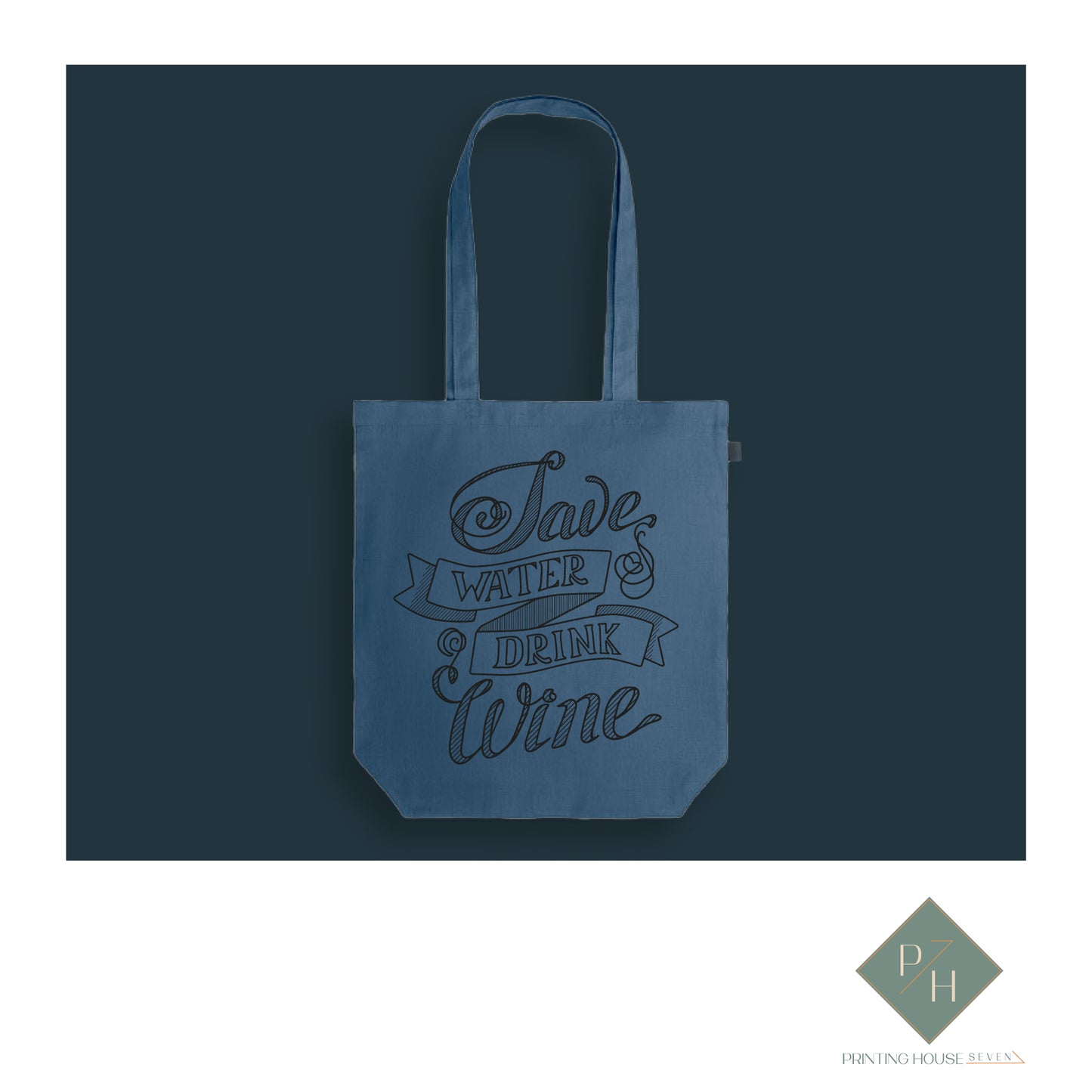 Save Water- Drink Wine - Чанта