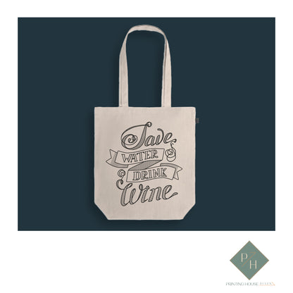 Save Water, Drink Wine - Bag