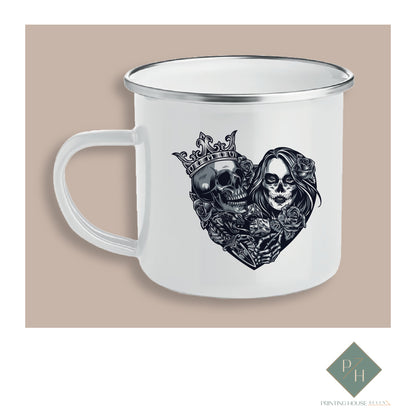 Skull Lovers - Enamel Mug