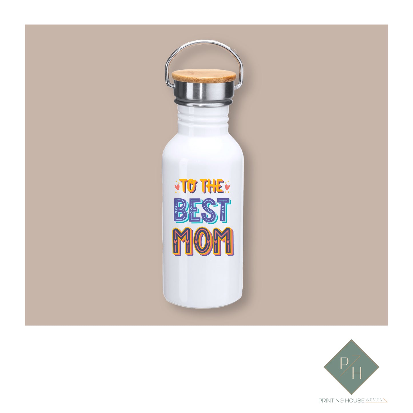 The Best Mother - Steel Bottle