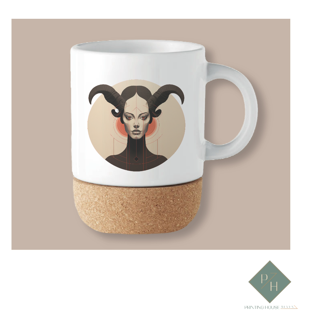 Aries - Cup With Coaster