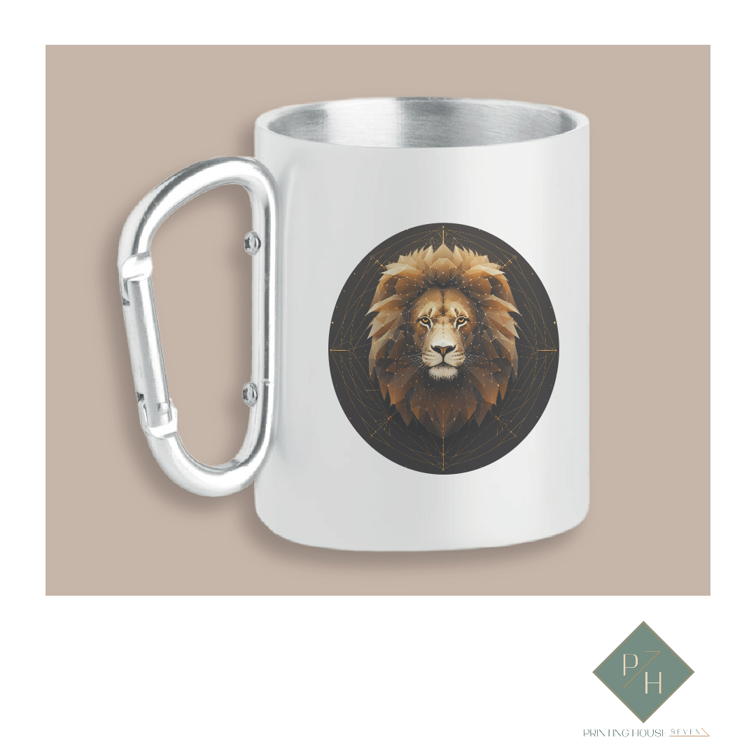 Lion - Mug With Carabiner