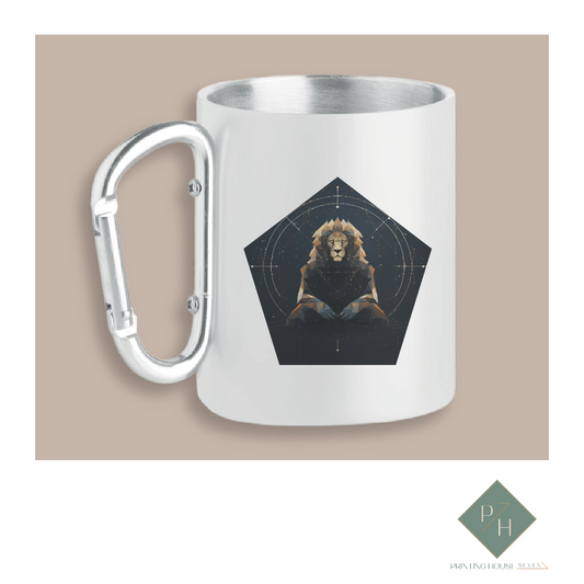 Lion - Mug With Carabiner